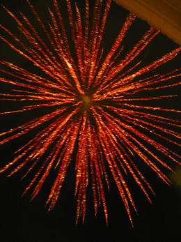 Starburst fireworks